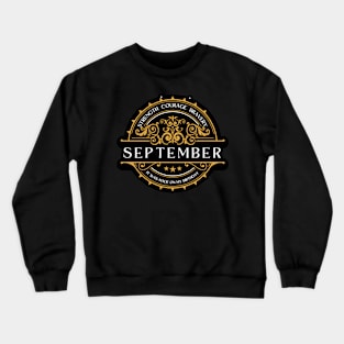 Born in September Crewneck Sweatshirt